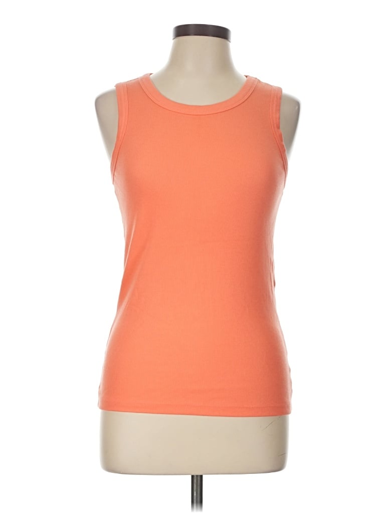 Pre-owned Bcg Sleeveless T-shirt In Orange