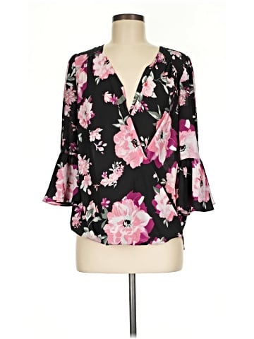INC International Concepts 3/4 Sleeve Blouse (view 1)