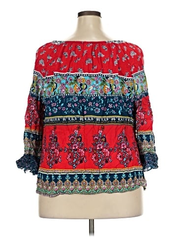 BILA 3/4 Sleeve Blouse (view 2)