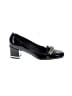 Tory Burch 100% Leather Black Heels Size 8 - photo 1