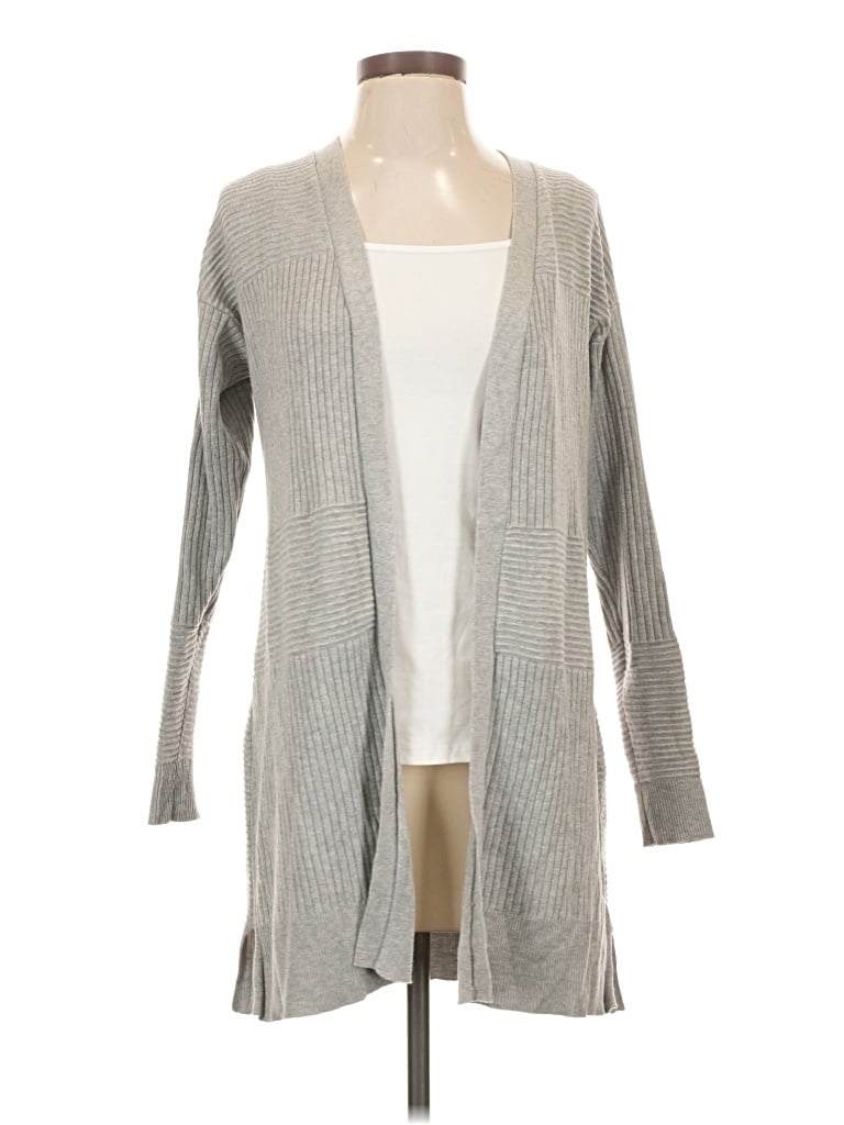 Pre-owned Lety & Me Cardigan Sweater In Gray