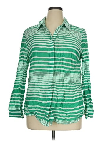 Chico's Long Sleeve Blouse (view 1)