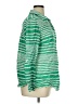 Chico's Stripes Green Long Sleeve Blouse Size XL - photo 4
