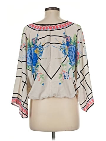 Material Girl 3/4 Sleeve Blouse (view 2)