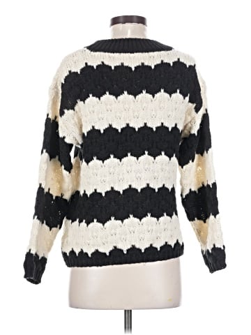 Line & Dot Pullover Sweater (view 2)