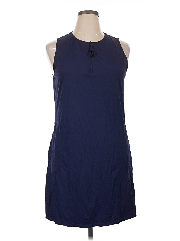 Pre-owned Tommy Bahama Casual Dress In Blue