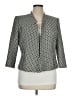 Jones Studio Polka Dots Gray Blazer Size 16 (petite) - photo 1