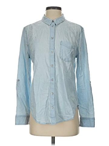 Caslon Long Sleeve Button-Down Shirt (view 1)