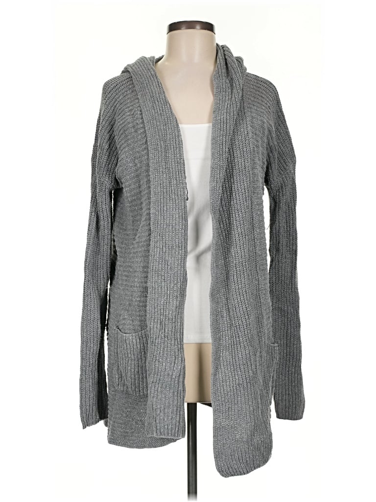 Pre-owned Kimchi Blue Cardigan Sweater In Gray