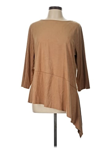 Travelers by Chico's 3/4 Sleeve Top (view 1)