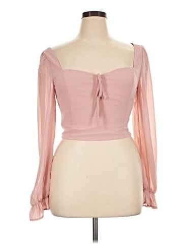 Forever 21 Long Sleeve Blouse (view 1)