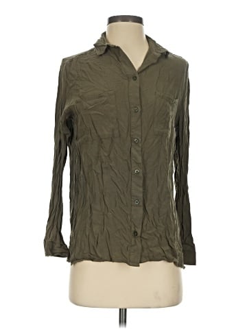 Divided by H&M Long Sleeve Button-Down Shirt (view 1)