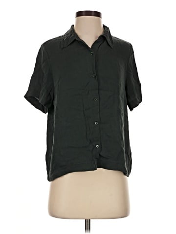 Quince Short Sleeve Silk Top