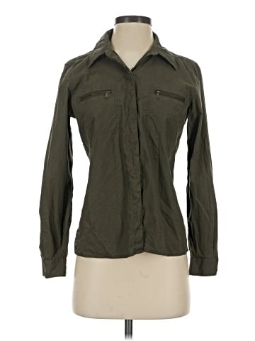 Liz Claiborne Long Sleeve Button-Down Shirt (view 1)