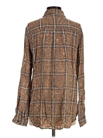 Mystree Long Sleeve Button-Down Shirt (view 2)