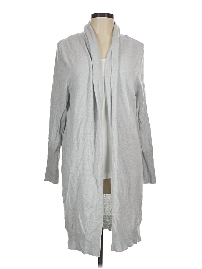 Pre-owned Leith Cardigan Sweater In Gray