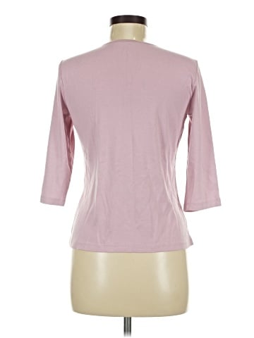 Christopher & Banks 3/4 Sleeve T-Shirt (view 2)