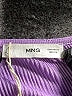 MNG Purple 3/4 Sleeve Blouse Size S - photo 7