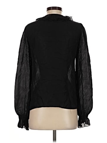 Nanette Lepore Long Sleeve Silk Top (view 2)