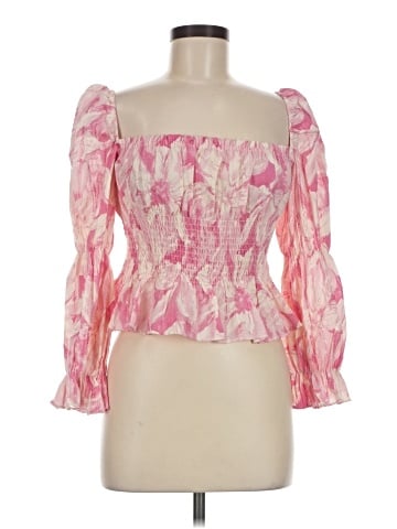 Olivaceous 3/4 Sleeve Blouse (view 1)