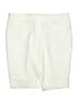 Chico's Solid Ivory Khaki Shorts Size XL (3) - photo 1