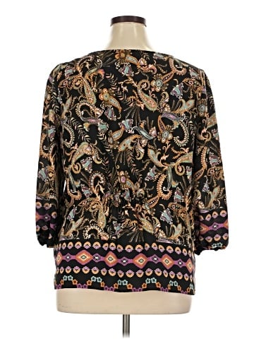 Tahari by ASL 3/4 Sleeve Blouse (view 2)