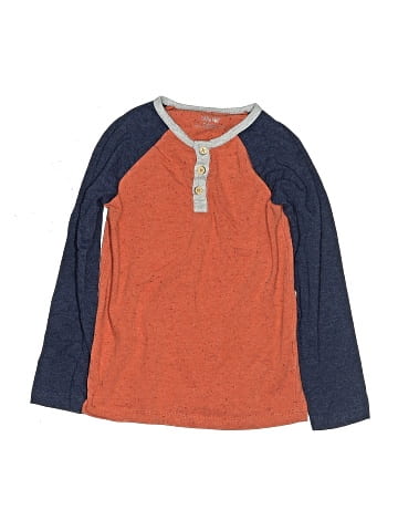 Little Me Long Sleeve Henley (view 1)