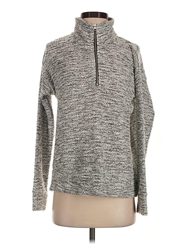 Pre-owned J.crew Mercantile Pullover Sweater In Gray
