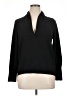 Zara Basic Black Long Sleeve Blouse Size XL - photo 1