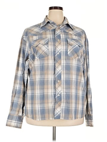 Wrangler Jeans Co Long Sleeve Button-Down Shirt (view 1)