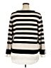 Chico's Stripes Ivory Pullover Sweater Size XL (3) - photo 2