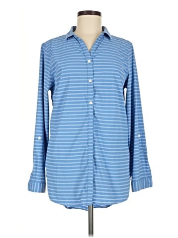 L.L.Bean Long Sleeve Button-Down Shirt (view 1)