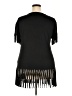 Love Black Short Sleeve Top Size 3X - photo 2