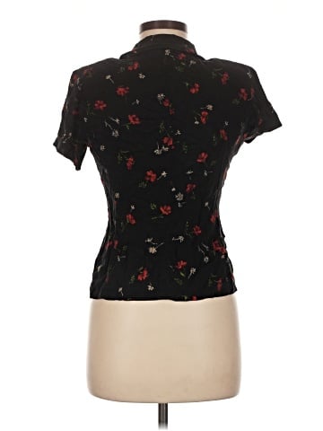 Jones New York Short Sleeve Silk Top (view 2)