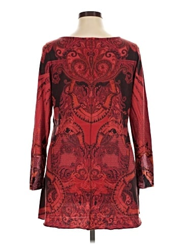 Live and Let Live 3/4 Sleeve Blouse (view 2)