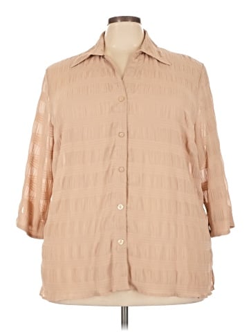 Notations 3/4 Sleeve Blouse (view 1)