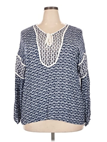 Fever 3/4 Sleeve Blouse (view 1)