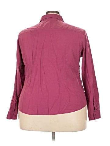 Joanna Plus Long Sleeve Button-Down Shirt (view 2)