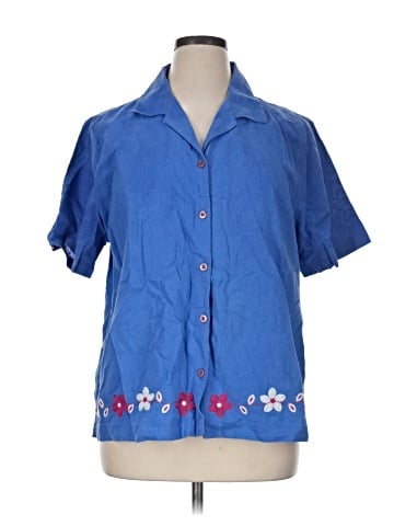 Kim Rogers Short Sleeve Blouse (view 1)