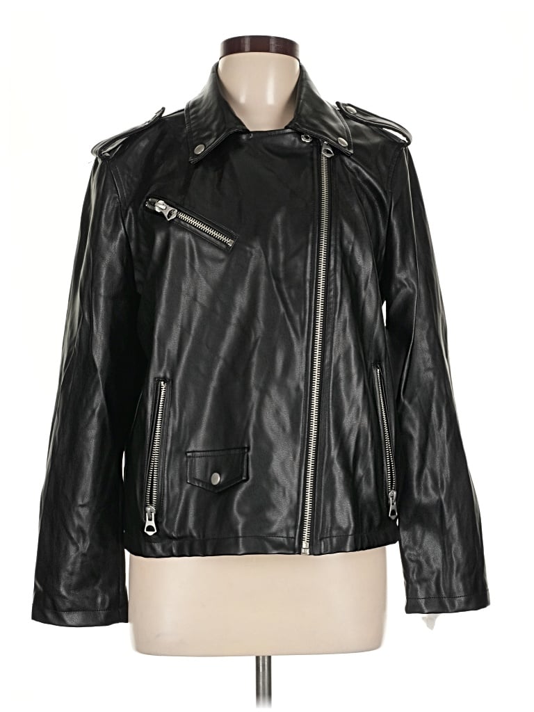 Pre-owned Scoop Jacket In Black