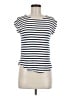 Green Envelope White Short Sleeve Top Size M - photo 1