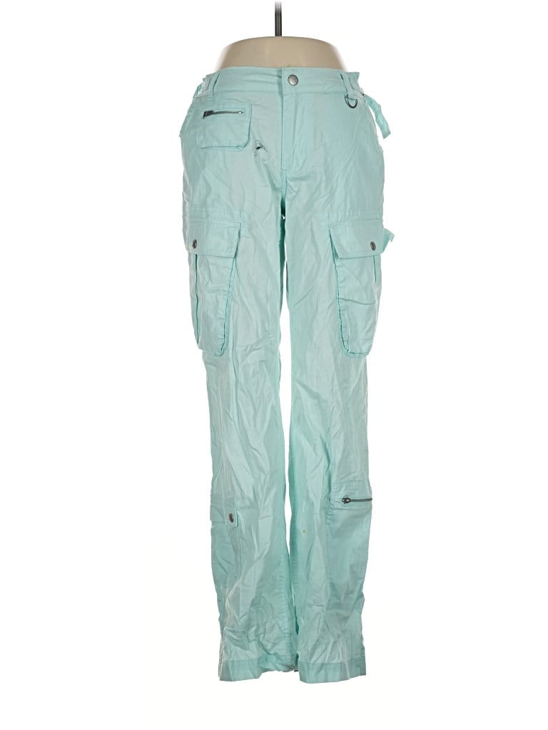 Pre-owned Bdg Cargo Pants In Teal