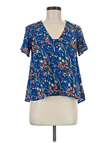 Zara Basic Short Sleeve Blouse (view 1)