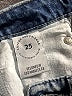 Lovers + Friends Chevron-herringbone Blue Jeans Size 25 waist - photo 7