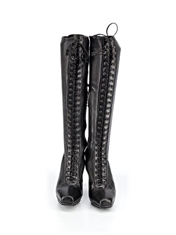 Prada Leather Lace Up Boots (view 1)