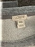 J.Crew Factory Store Color Block Gray Sweatshirt Size XXS - photo 7