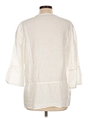 Flax 3/4 Sleeve Blouse (view 2)