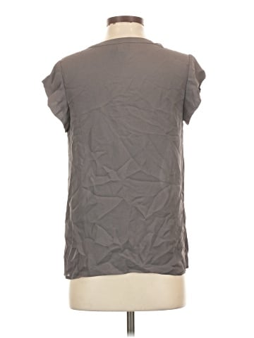 Joie Short Sleeve Silk Top (view 2)