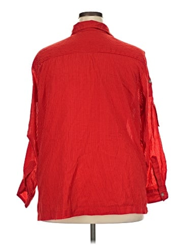 White Stag 3/4 Sleeve Button-Down Shirt (view 2)