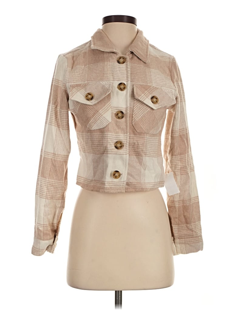 Love Poem Long Sleeve Blouse In Tan